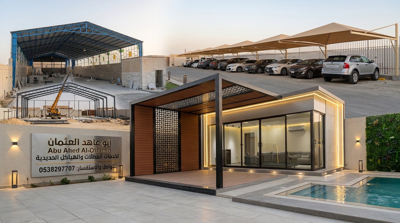 العثمان للمقاولات والمظلات والهناجر والسواتر في الرياض